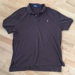 Men’s Brown Ralph Lauren Polo Size Large